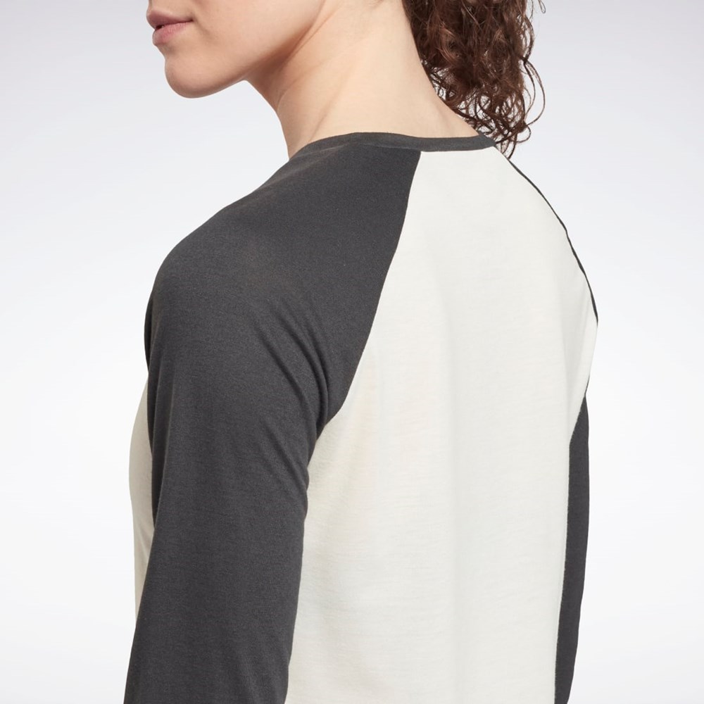Reebok Workout Ready Baseball T-Shirt Blancas | 58OYTWFZD