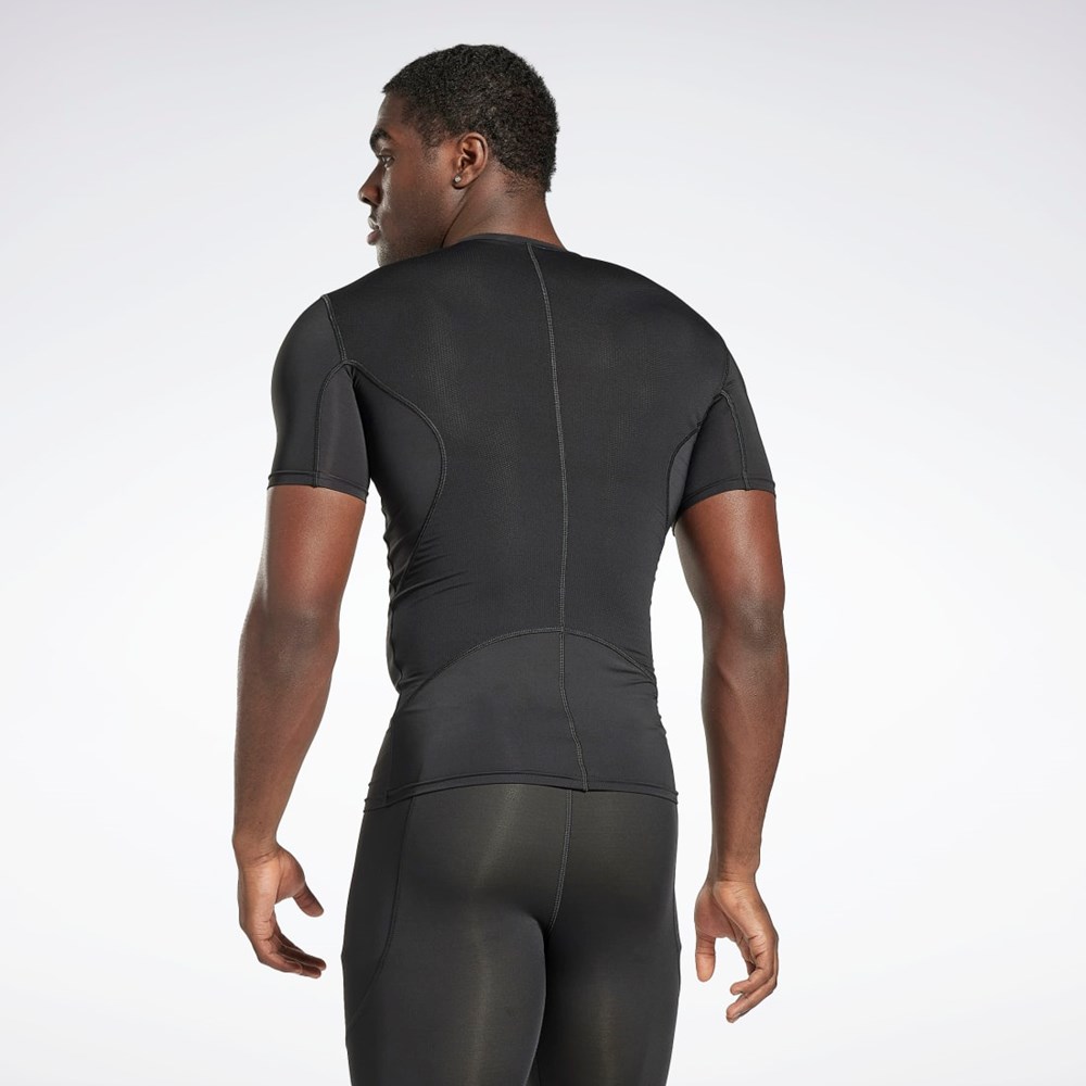 Reebok Workout Ready Compression T-Shirt Negras | 12VYBNHEQ