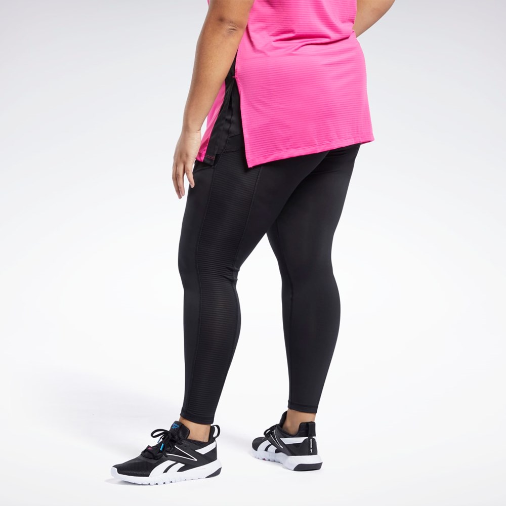 Reebok Workout Ready Mesh Leggings Negras | 03RHPTYZO