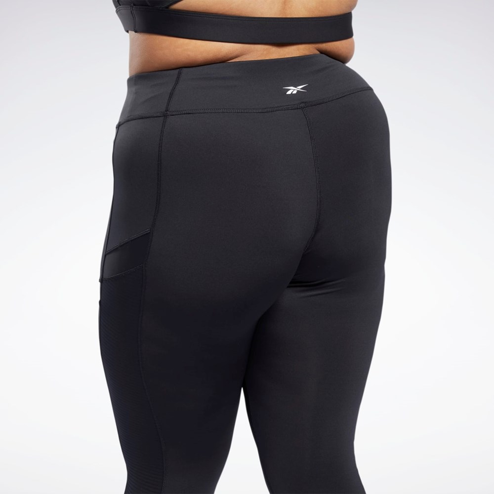Reebok Workout Ready Mesh Leggings Negras | 03RHPTYZO