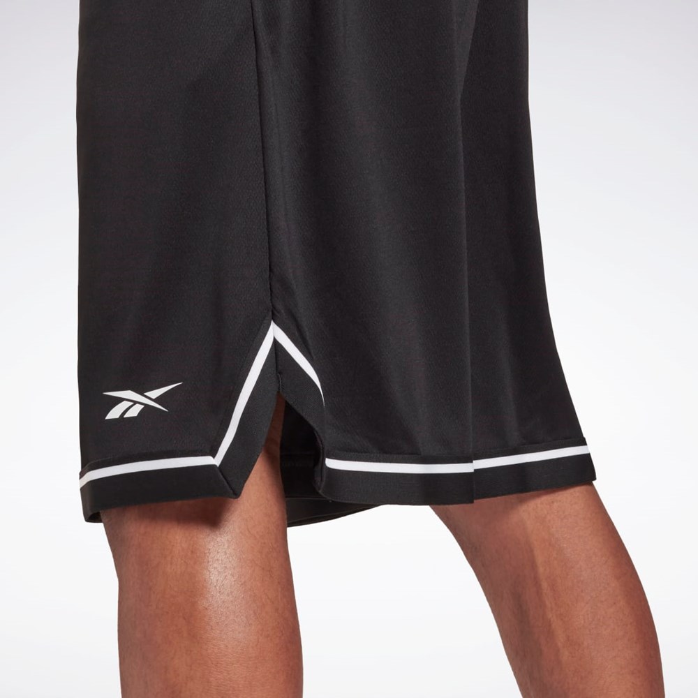 Reebok Workout Ready Mesh Shorts Negras | 12NFHQBWD