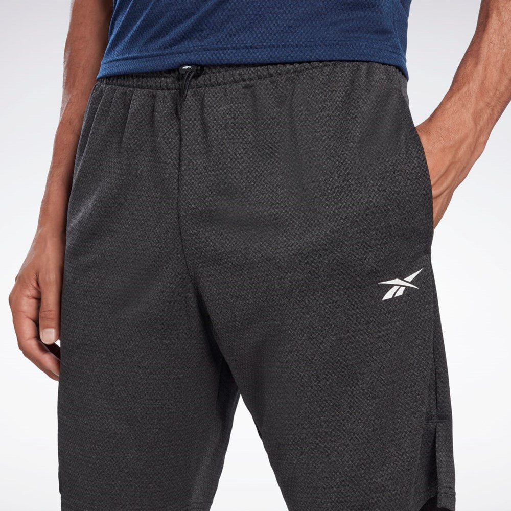 Reebok Workout Ready Mélange Shorts Negras | 21YXRHJIA