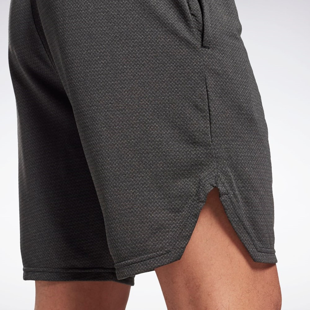 Reebok Workout Ready Mélange Shorts Negras | 97SLWTCQU