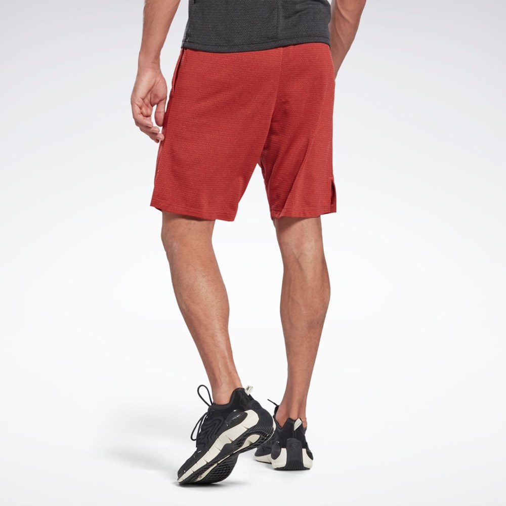 Reebok Workout Ready Mélange Shorts Rhodonite | 29IBHXLKO