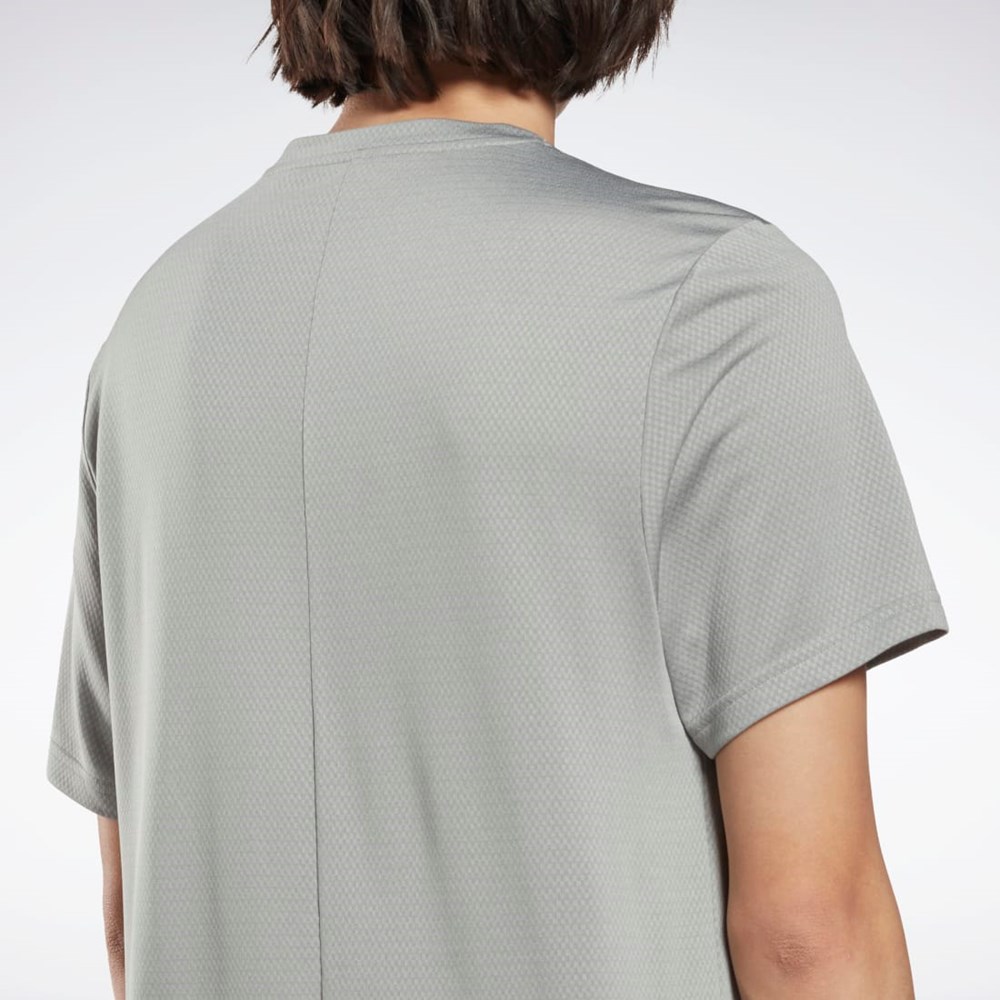 Reebok Workout Ready Mélange T-Shirt Gris | 34PCZMBVO