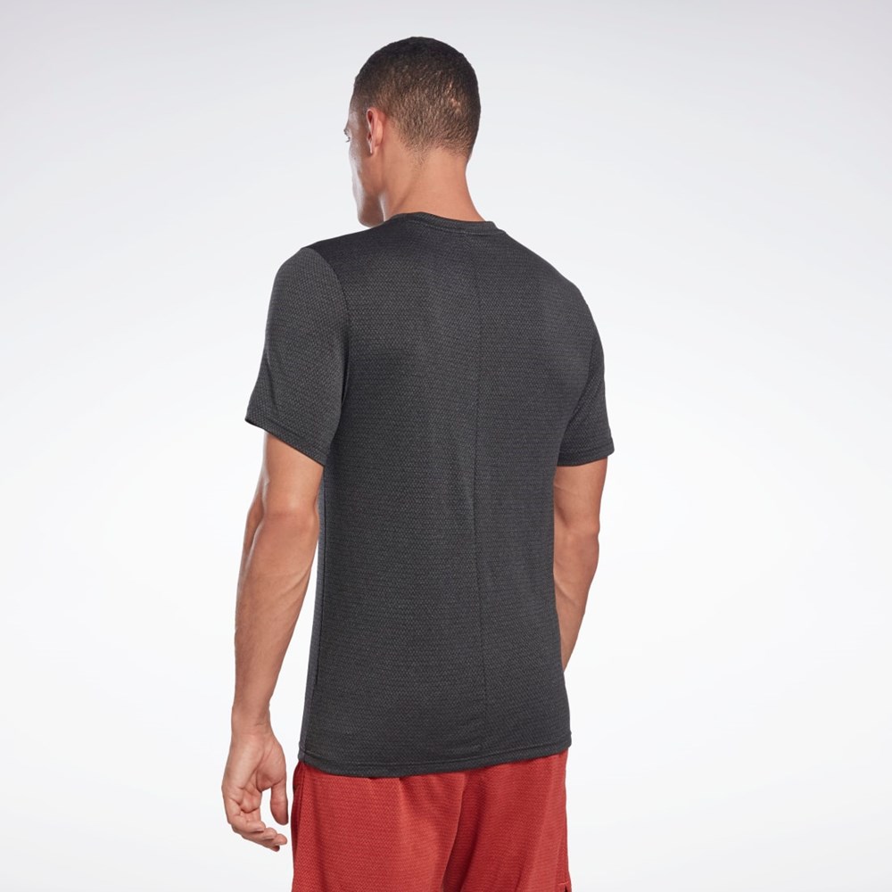Reebok Workout Ready Mélange T-Shirt Negras | 36JGKETQN