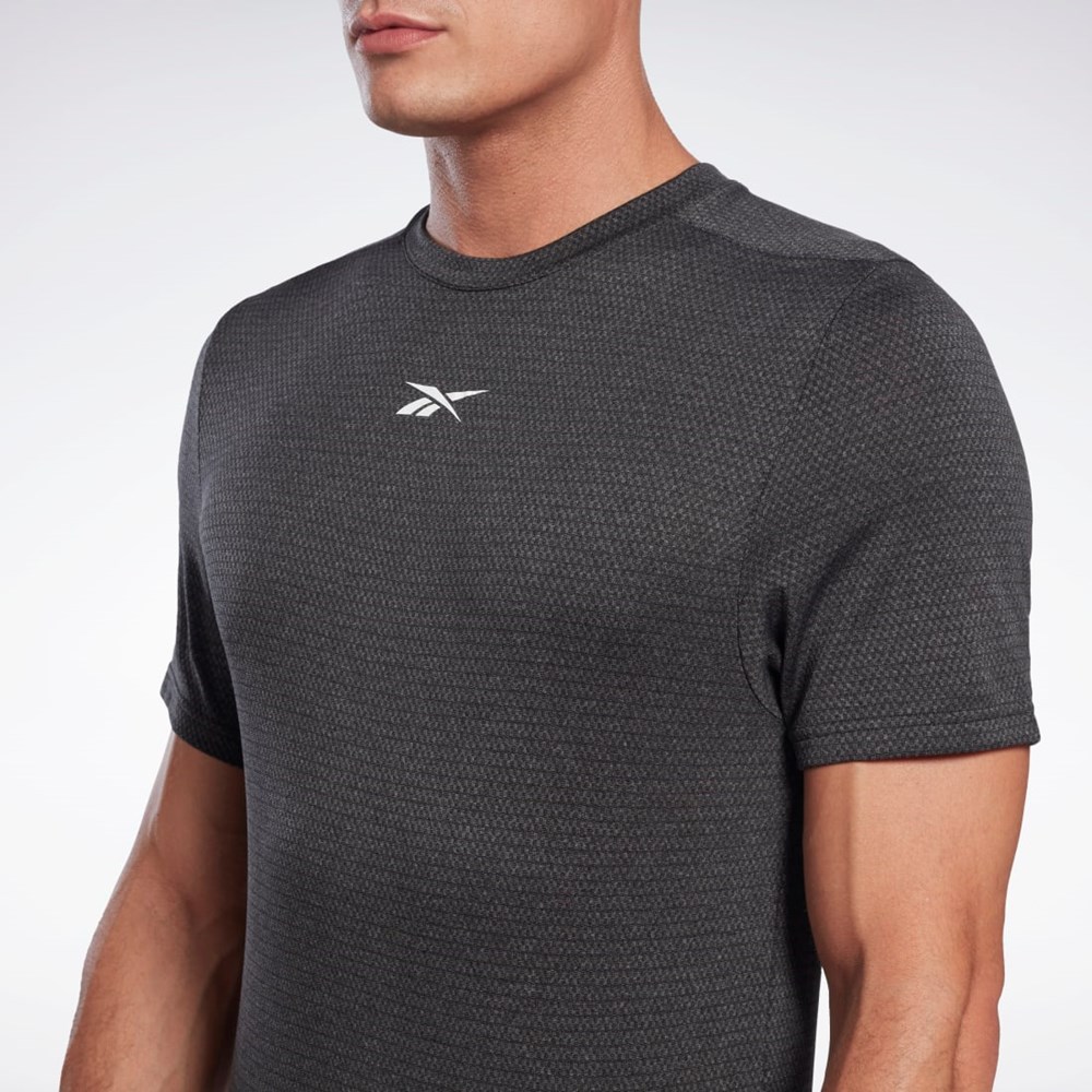 Reebok Workout Ready Mélange T-Shirt Negras | 36JGKETQN