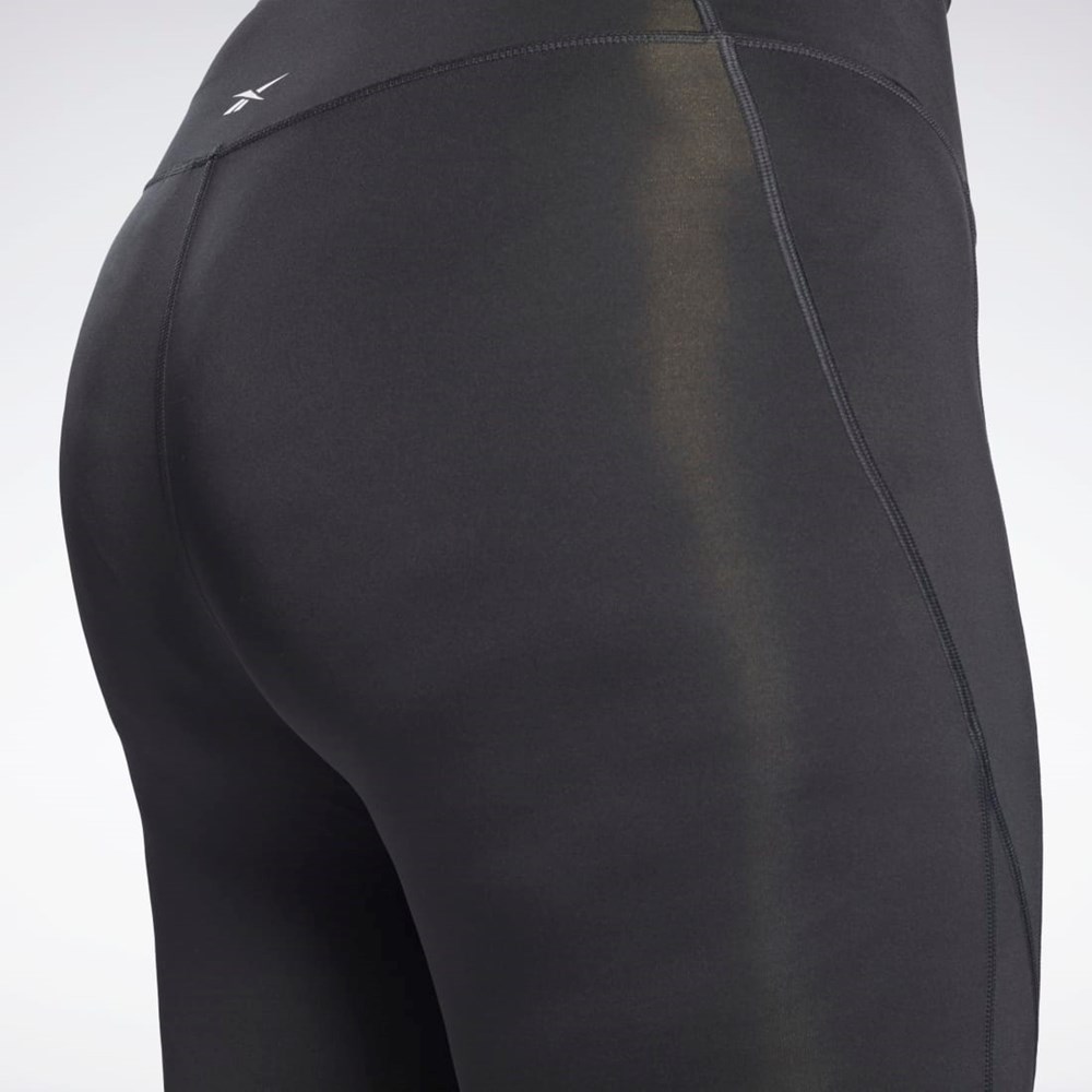 Reebok Workout Ready Pant Program High Rise Leggings (Plus Size) Negras | 37GZCEKHL