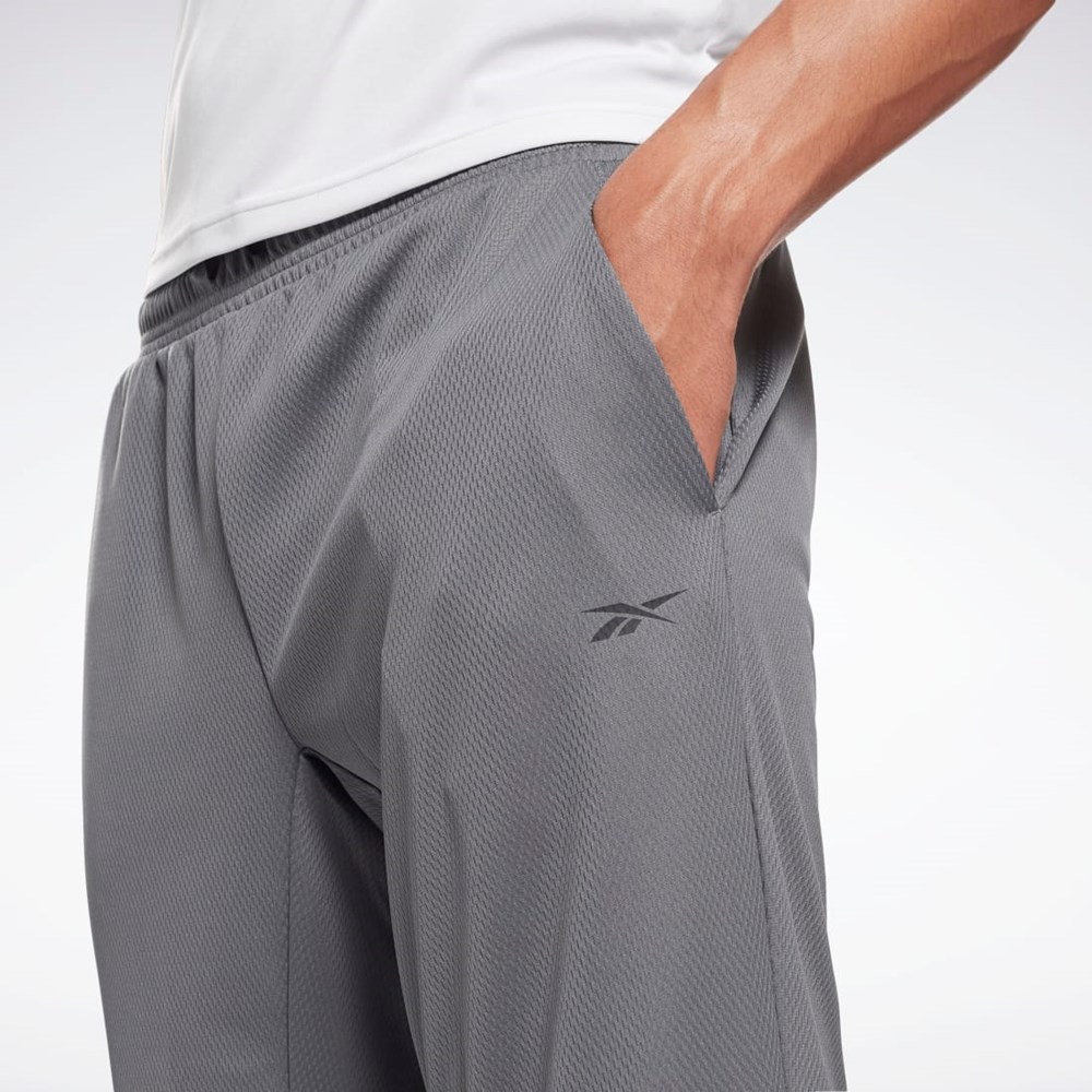 Reebok Workout Ready Pants Gris | 07OYNUIVA