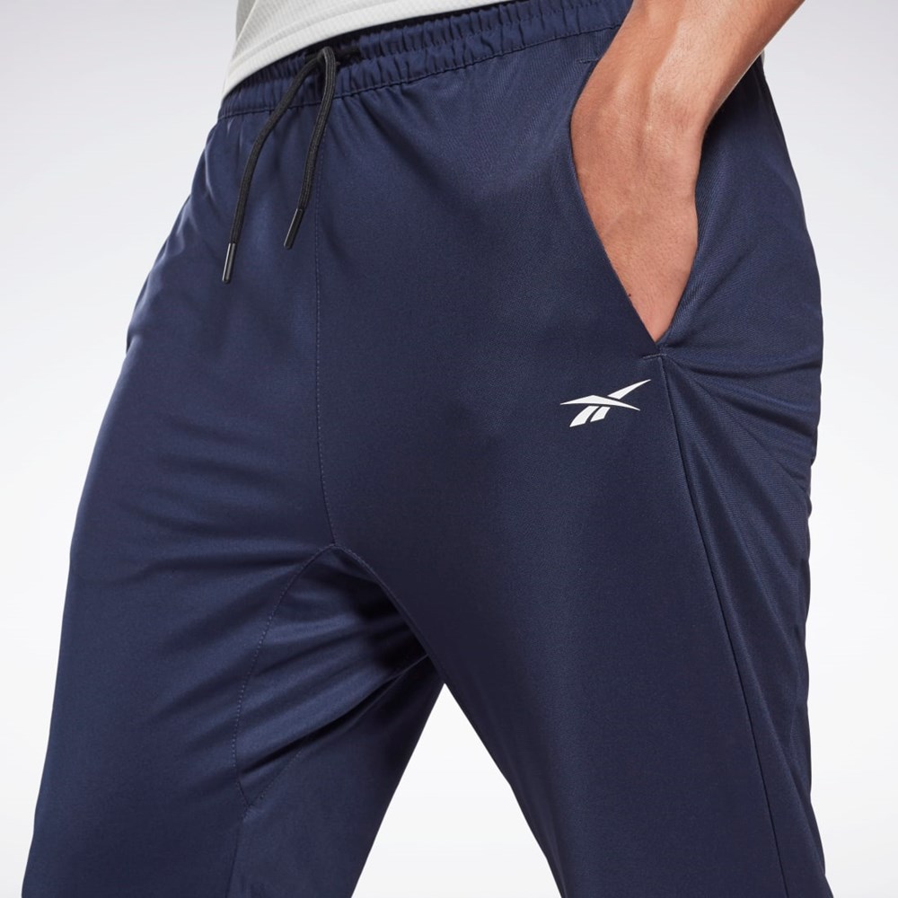 Reebok Workout Ready Pista Pant Azul Marino | 04BPJXFZV
