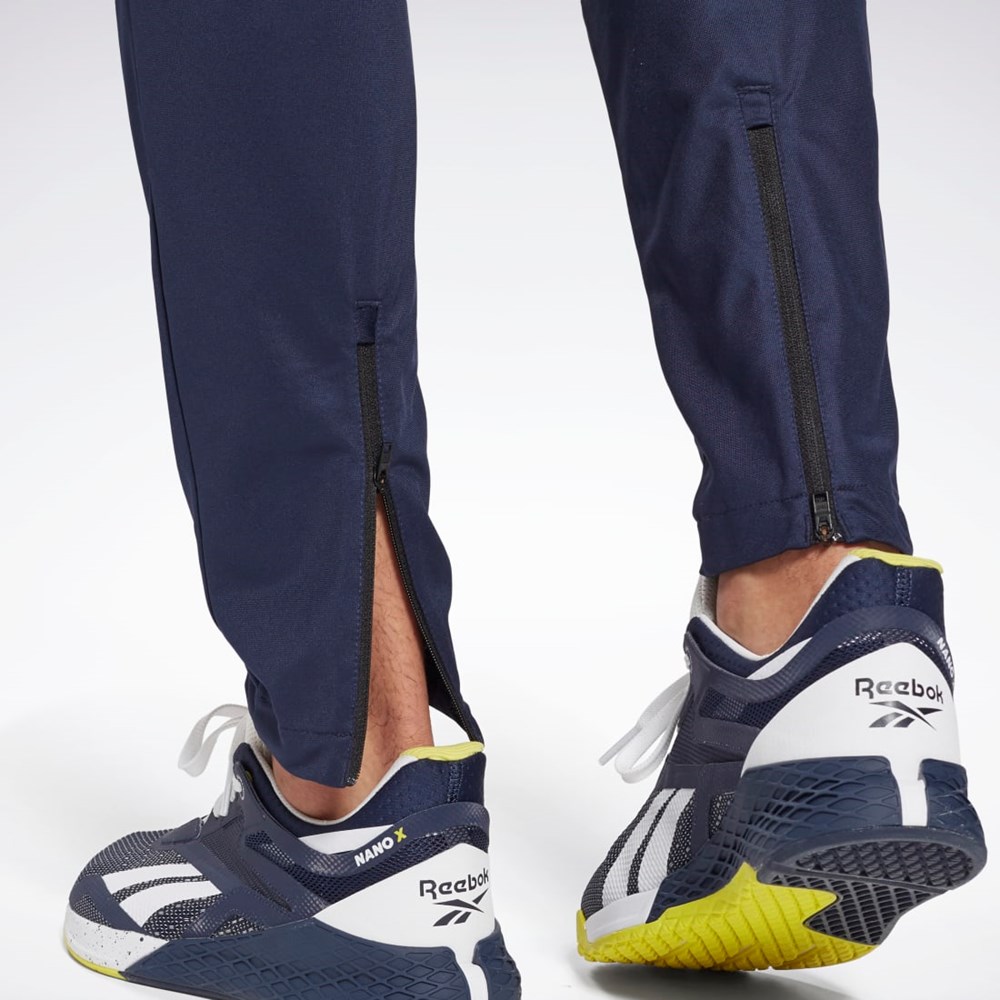 Reebok Workout Ready Pista Pant Azul Marino | 04BPJXFZV