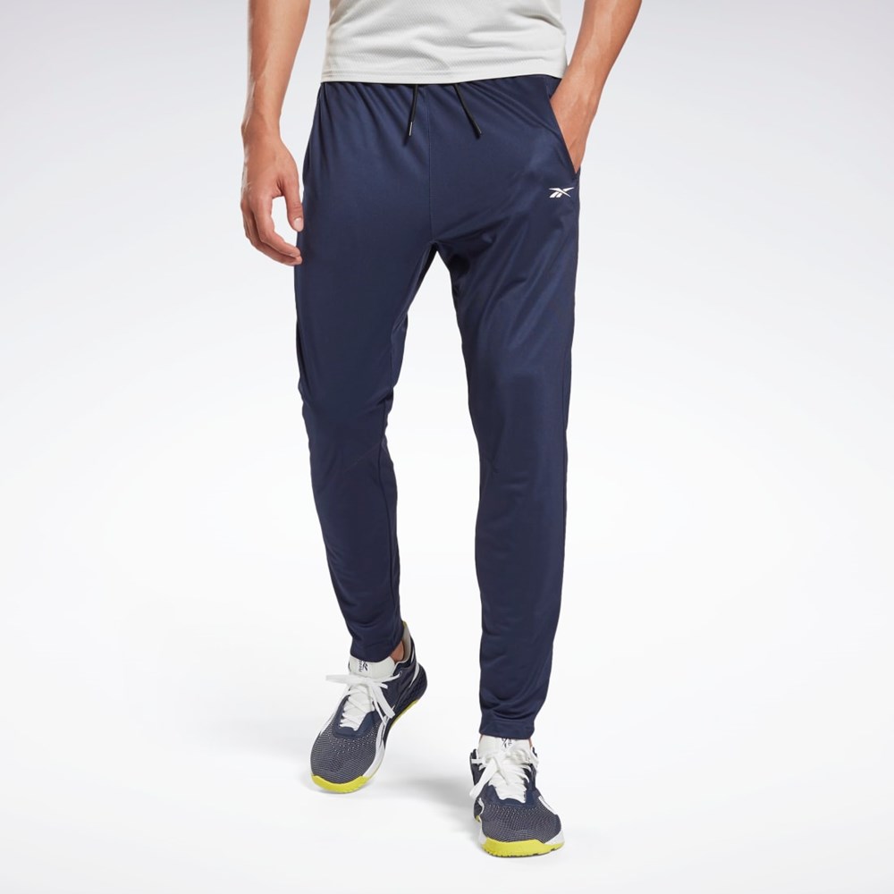 Reebok Workout Ready Pista Pant Azul Marino | 04BPJXFZV