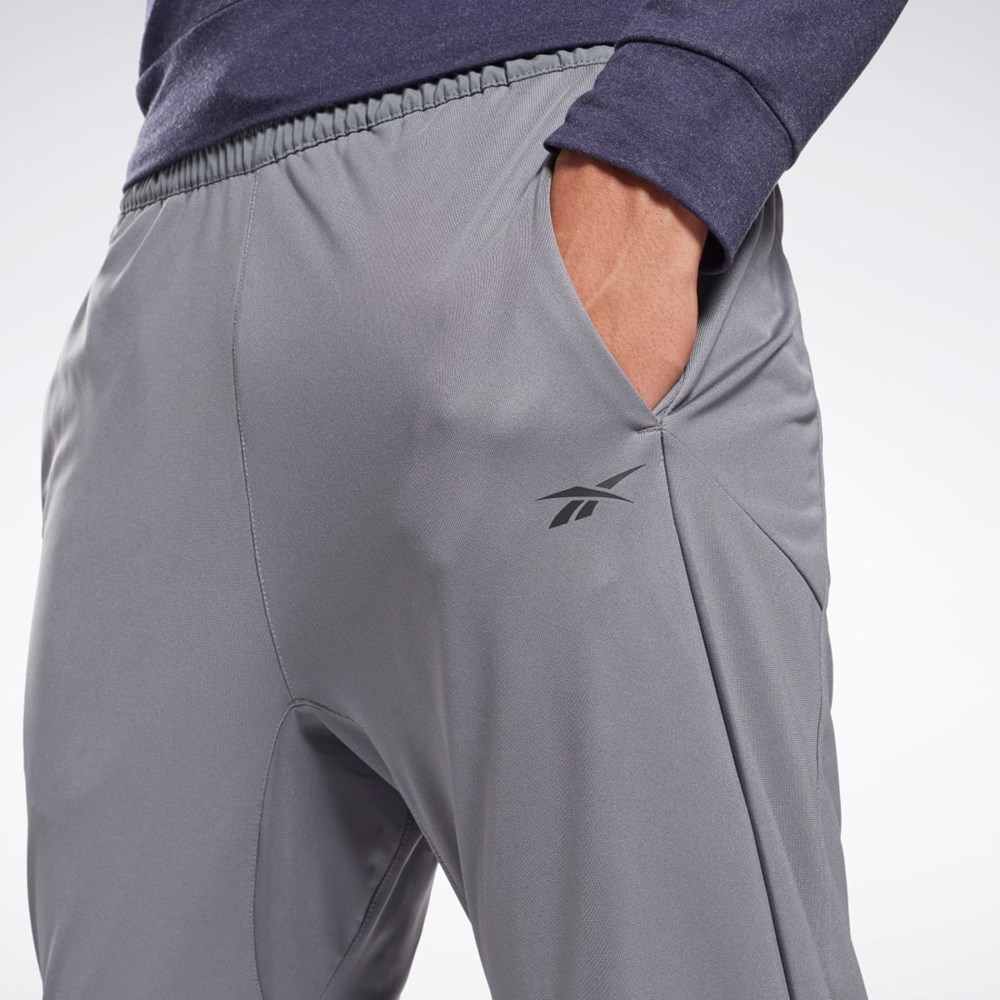 Reebok Workout Ready Pista Pant Gris | 64ODTPAFC