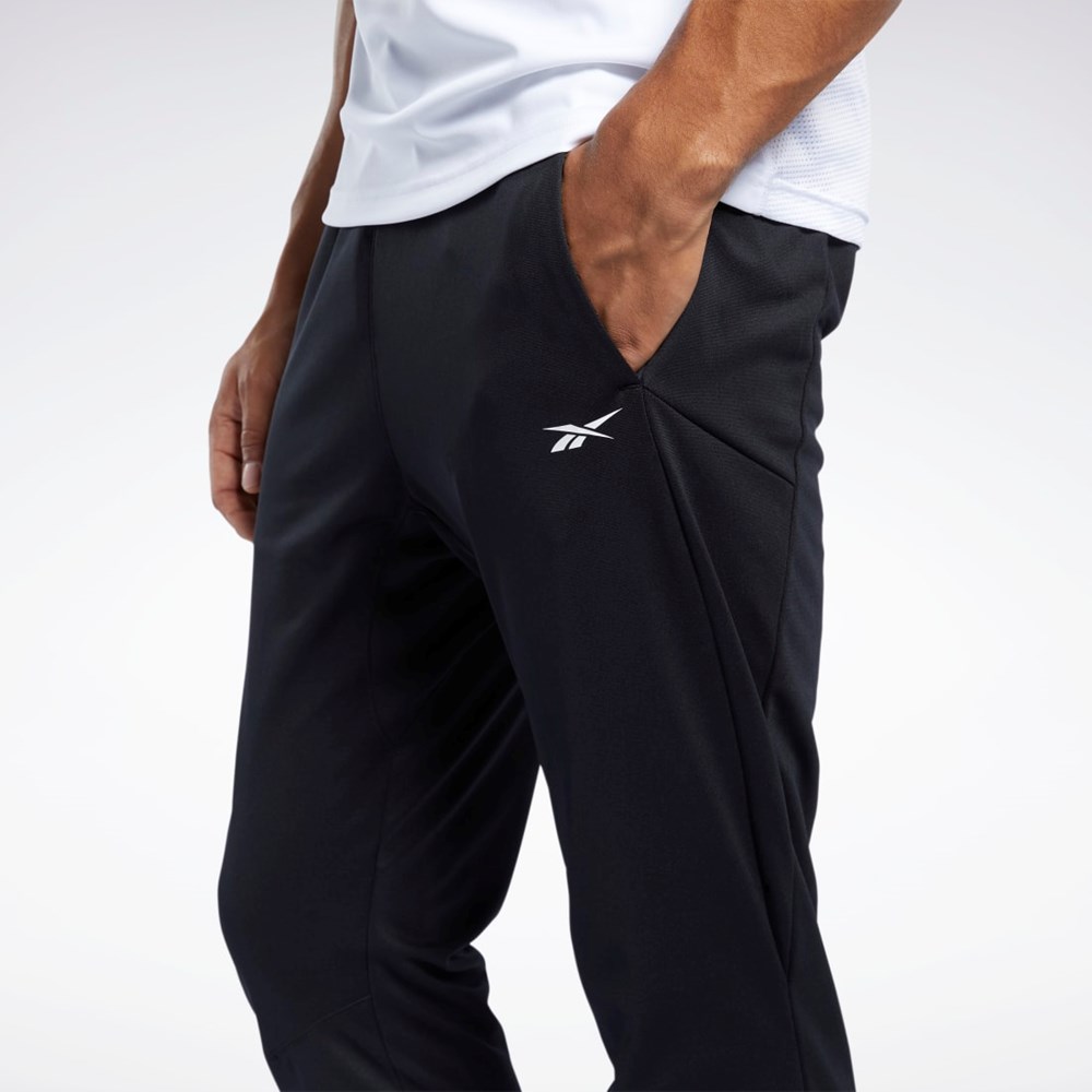 Reebok Workout Ready Pista Pant Negras | 83PIBMDSC