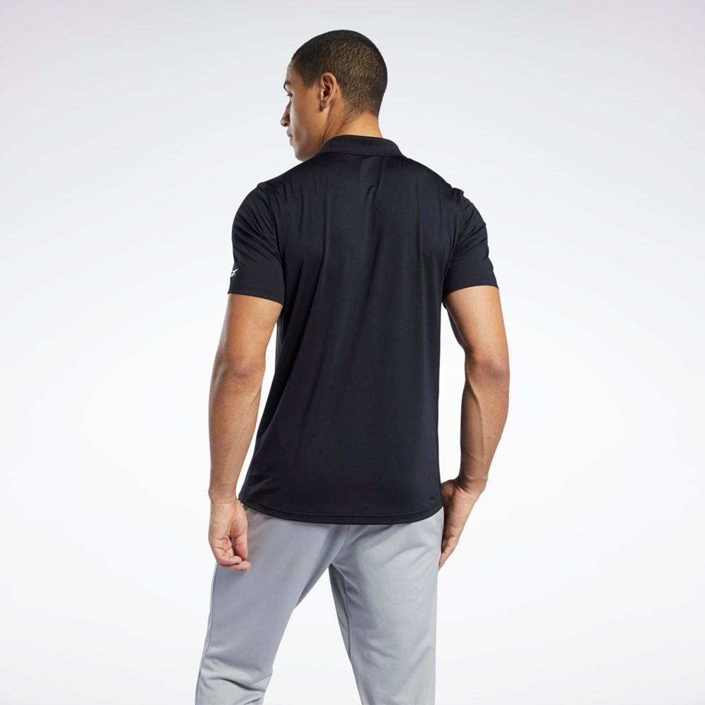 Reebok Workout Ready Polo Shirt Negras | 36RHGYVID