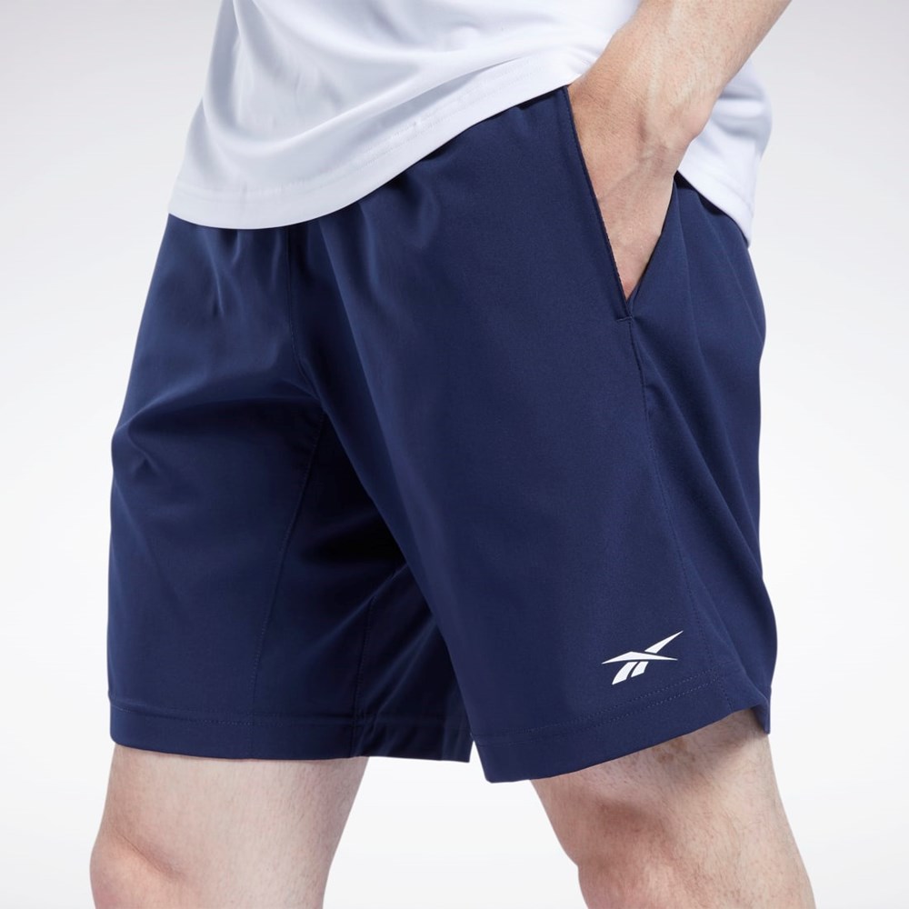Reebok Workout Ready Shorts Azul Marino | 95CPNZUEV
