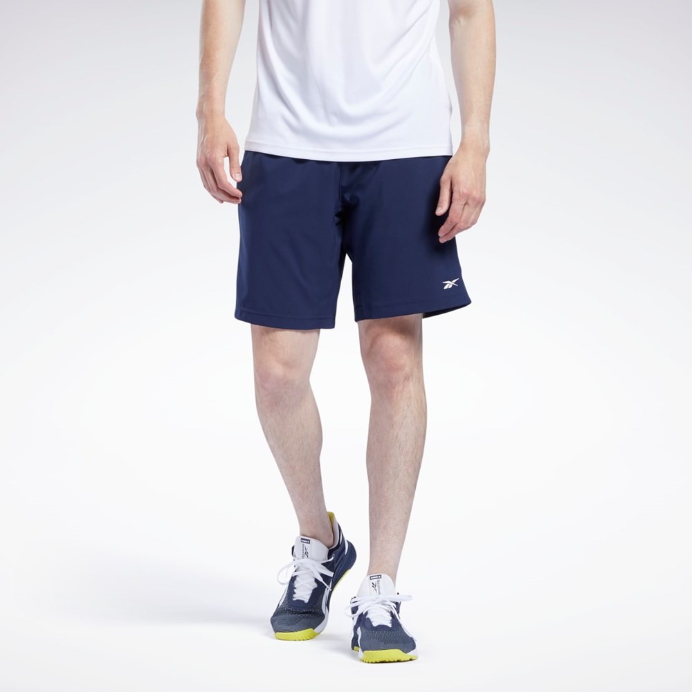 Reebok Workout Ready Shorts Azul Marino | 95CPNZUEV