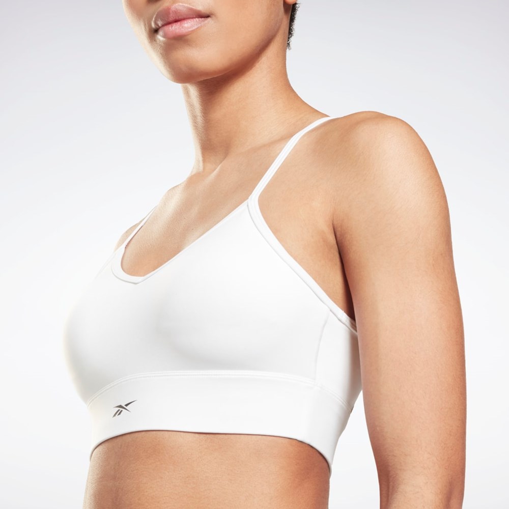 Reebok Workout Ready Sports Bra Blancas | 82FWIPHKD