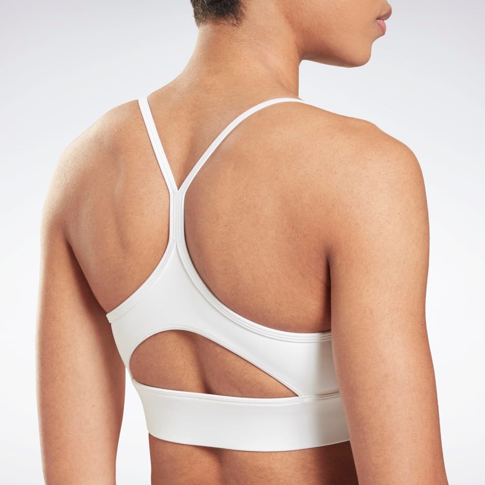 Reebok Workout Ready Sports Bra Blancas | 82FWIPHKD
