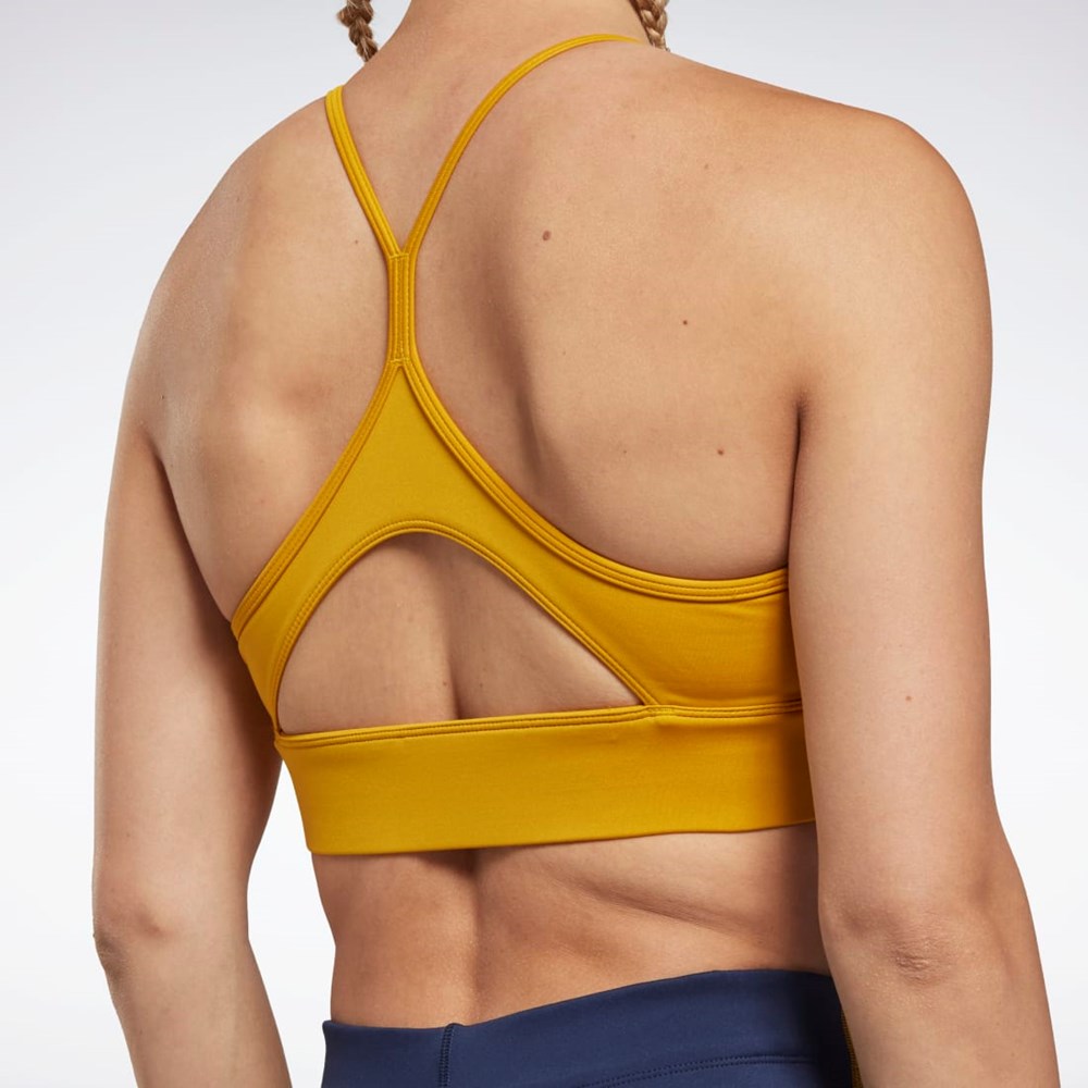 Reebok Workout Ready Sports Bra Bright Ochre | 49DGULPBY