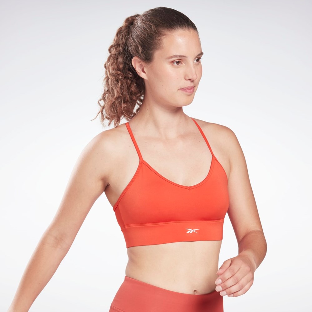 Reebok Workout Ready Sports Bra Rojas | 94YKVWOPZ