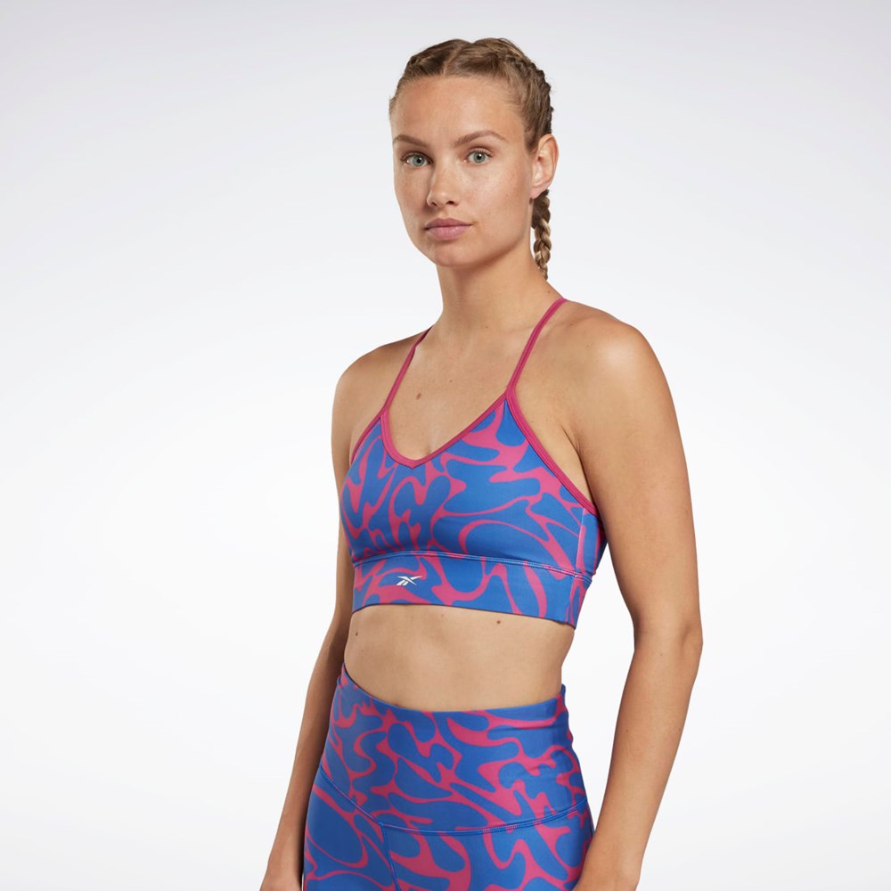 Reebok Workout Ready Sports Bra Rosas | 17ZSPOBCH