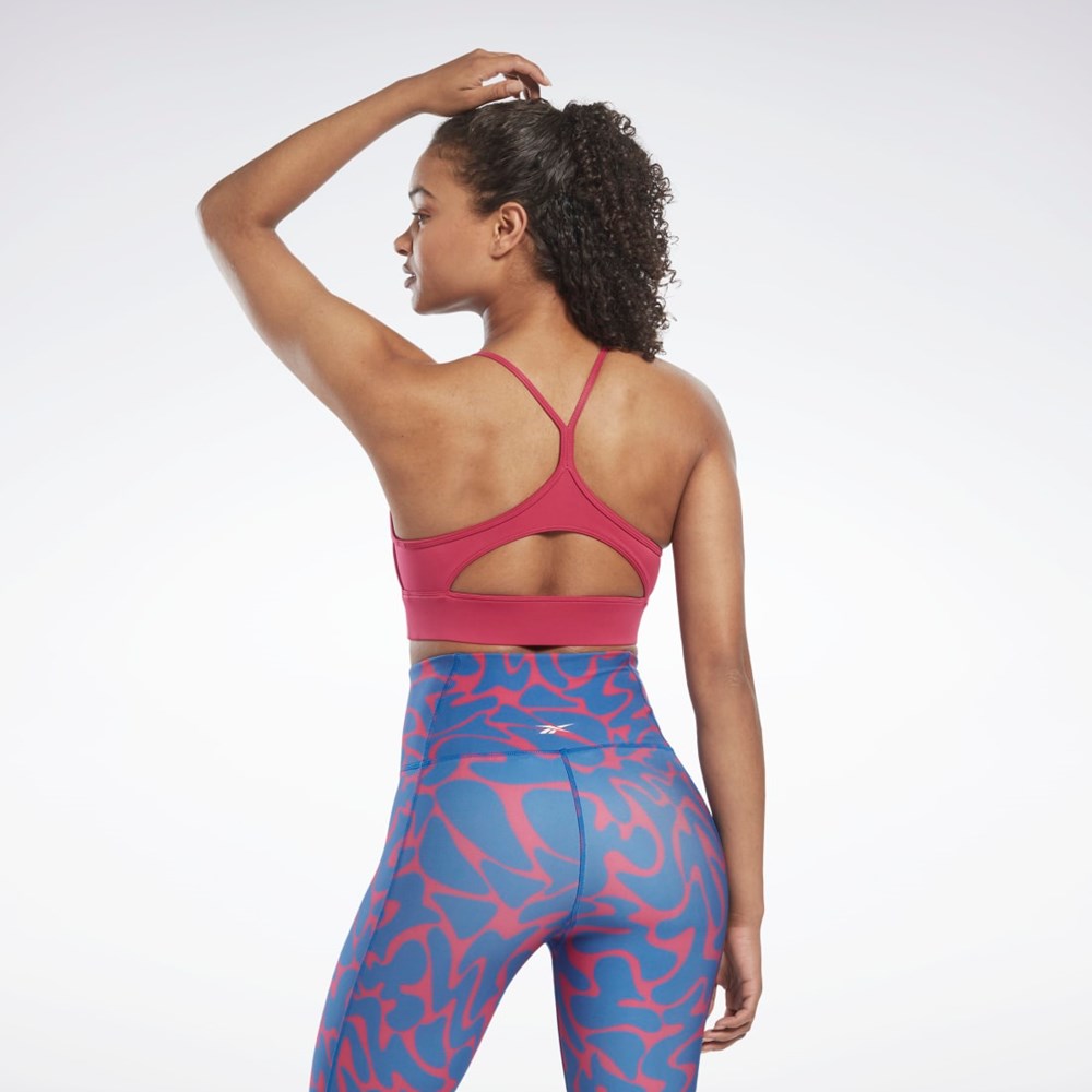 Reebok Workout Ready Sports Bra Rosas | 24DITYBNA