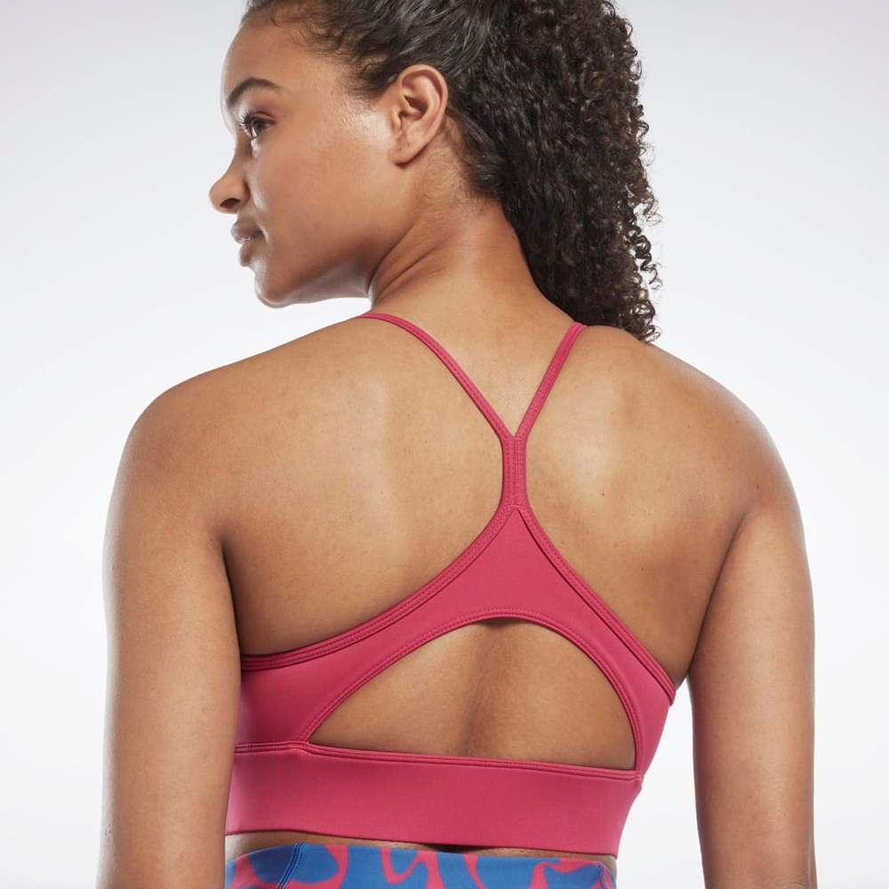 Reebok Workout Ready Sports Bra Rosas | 24DITYBNA