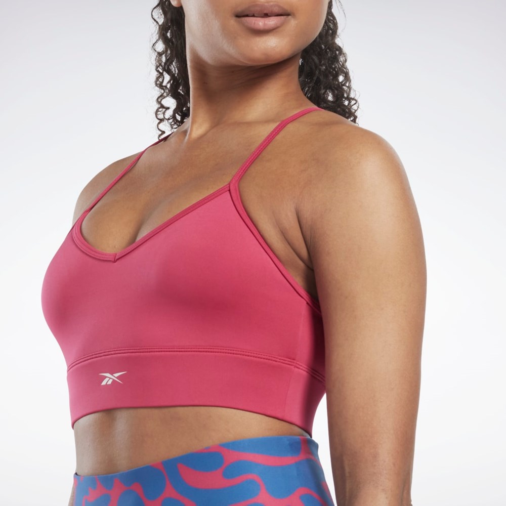 Reebok Workout Ready Sports Bra Rosas | 24DITYBNA