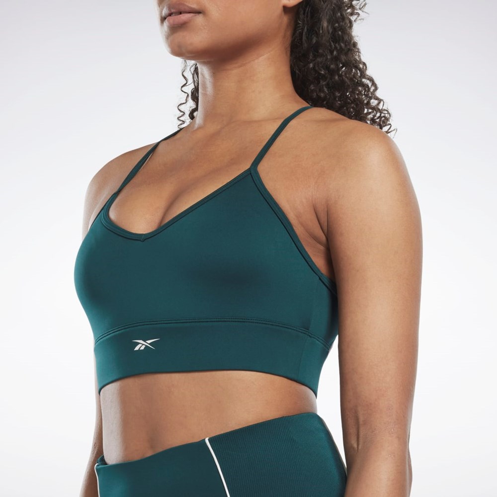 Reebok Workout Ready Sports Bra Verde | 76VFEDTWJ
