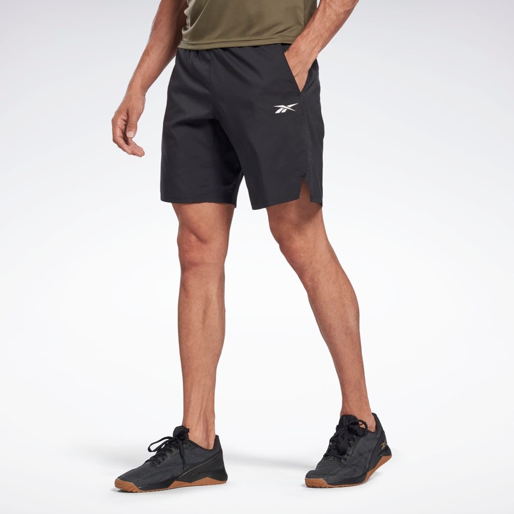 Reebok Workout Ready Strength Shorts Negras | 60HMKRAQX