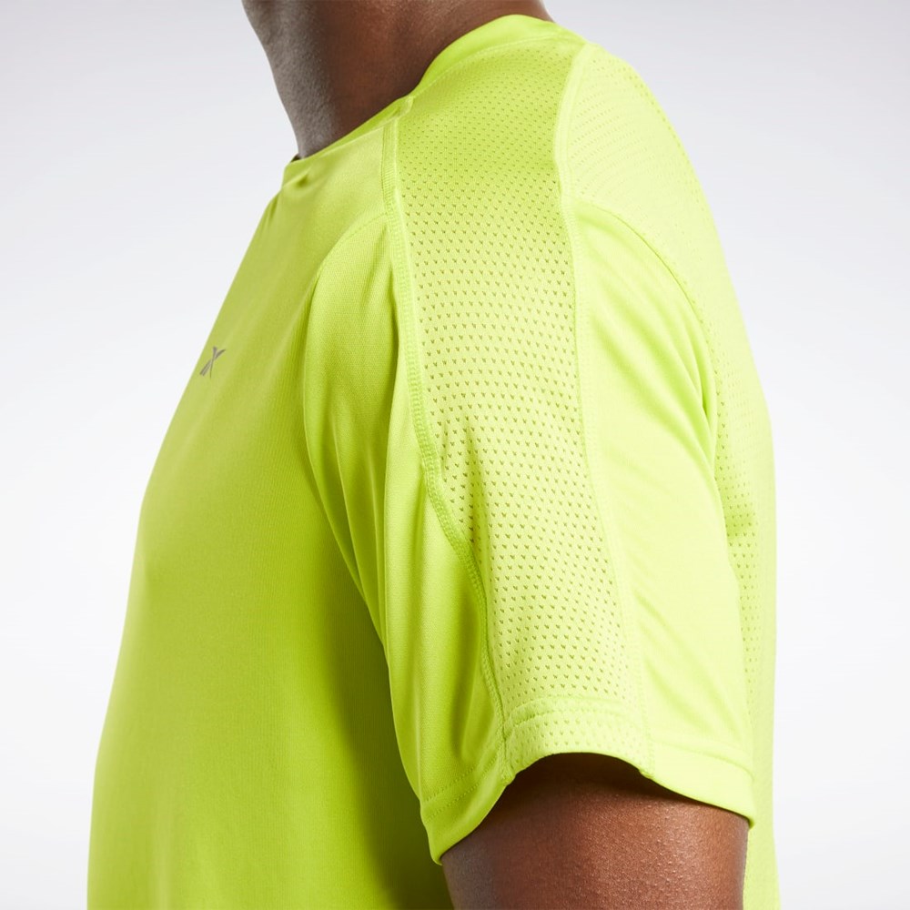 Reebok Workout Ready Tech T-Shirt Amarillo | 59WLZDKQR