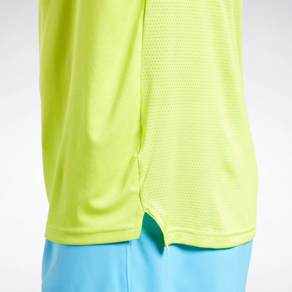 Reebok Workout Ready Tech T-Shirt Amarillo | 59WLZDKQR