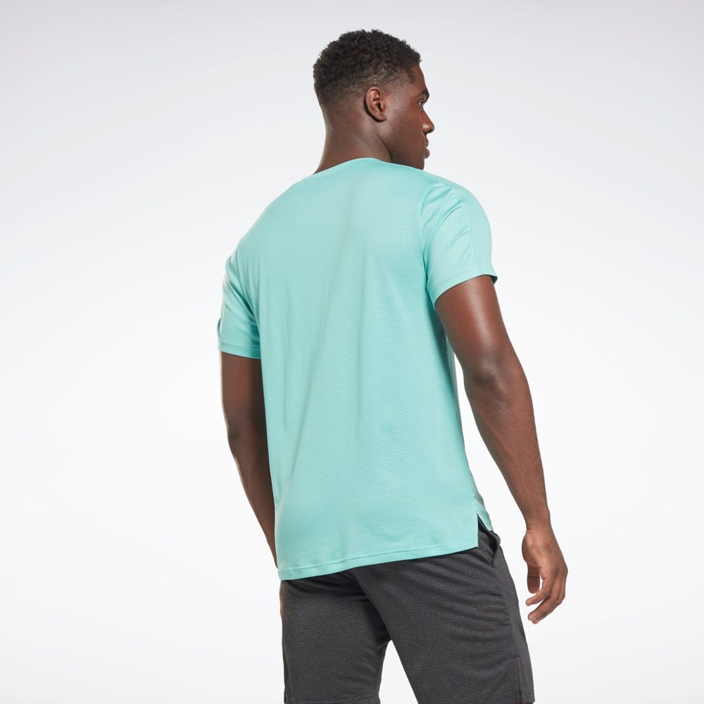 Reebok Workout Ready Tech T-Shirt Semi Classic Teal | 75FSCQYJU