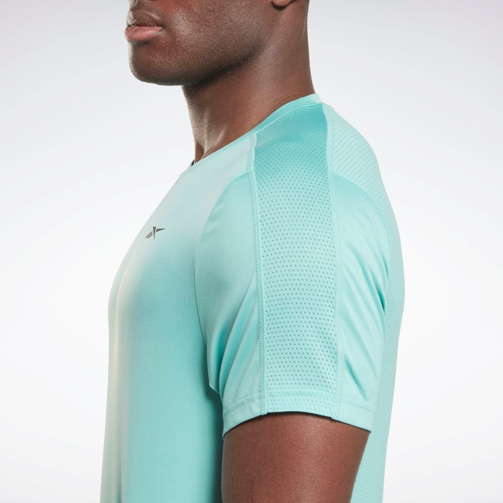 Reebok Workout Ready Tech T-Shirt Semi Classic Teal | 75FSCQYJU