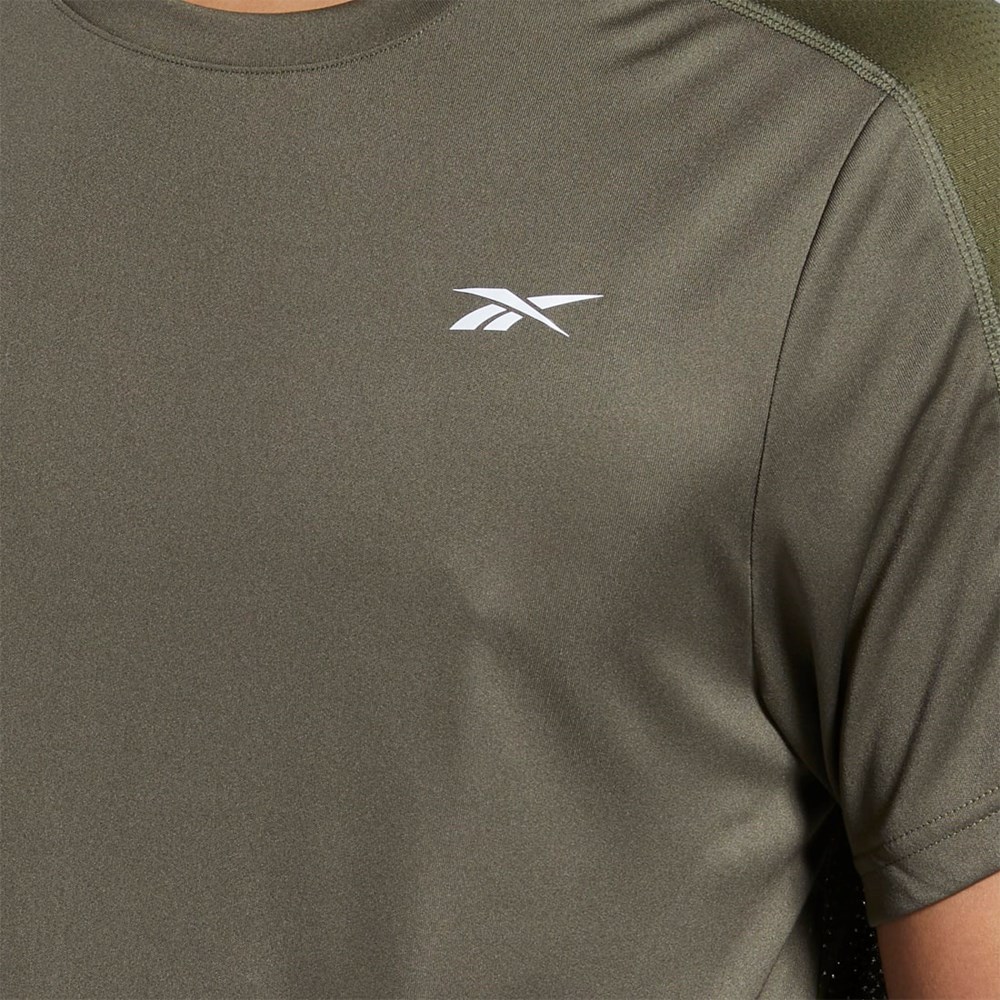 Reebok Workout Ready Tech T-Shirt Verde | 60IZNKHWT