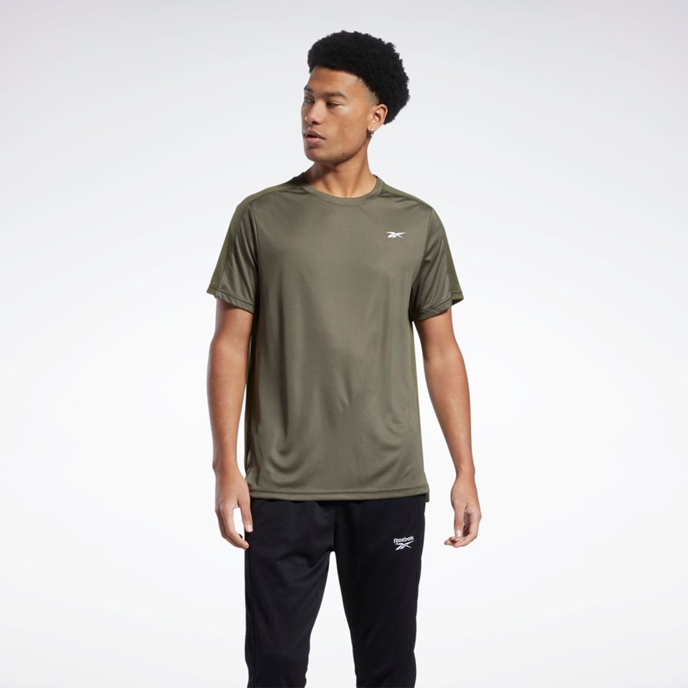 Reebok Workout Ready Tech T-Shirt Verde | 60IZNKHWT