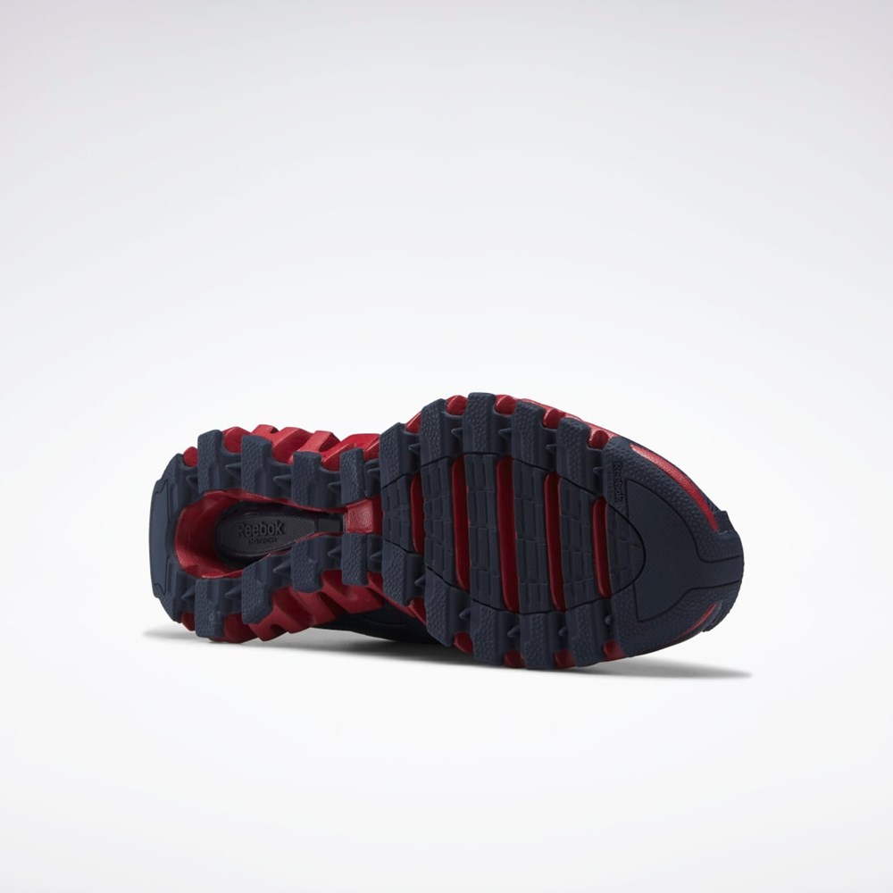 Reebok ZigWild Trail 6 Shoes Azul Marino Rojas Gris | 46KLMHDYN