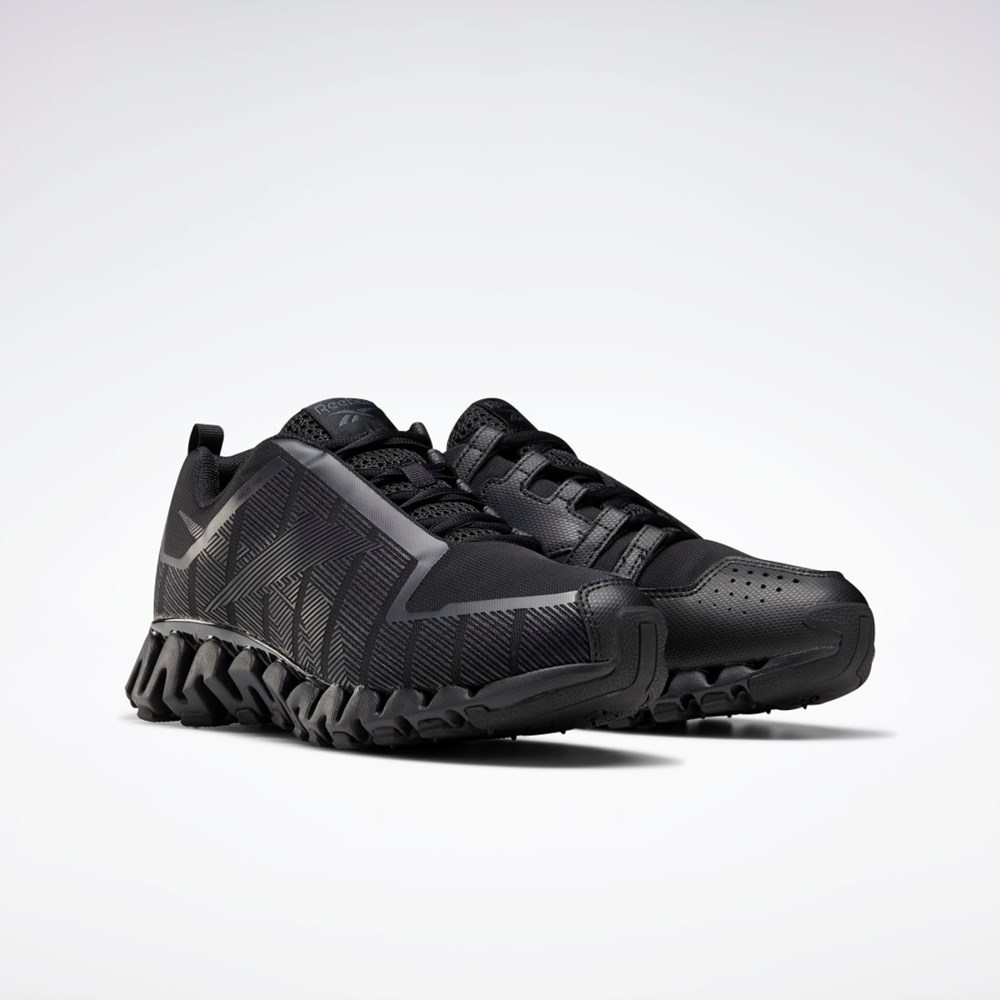 Reebok ZigWild Trail 6 Shoes Negras Gris Blancas | 02GZDKPLC