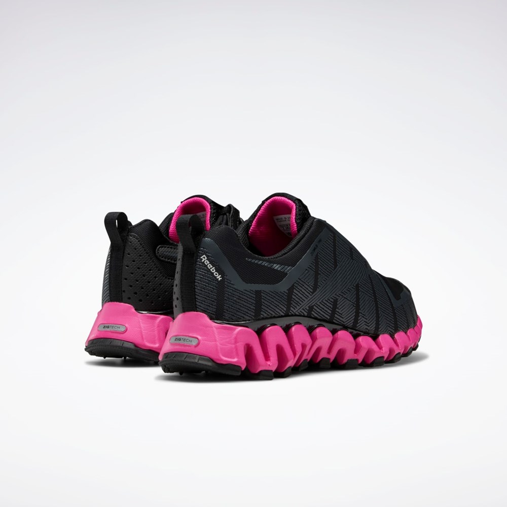 Reebok ZigWild Trail 6 Shoes Negras Gris Rosas | 71OUVRAGY