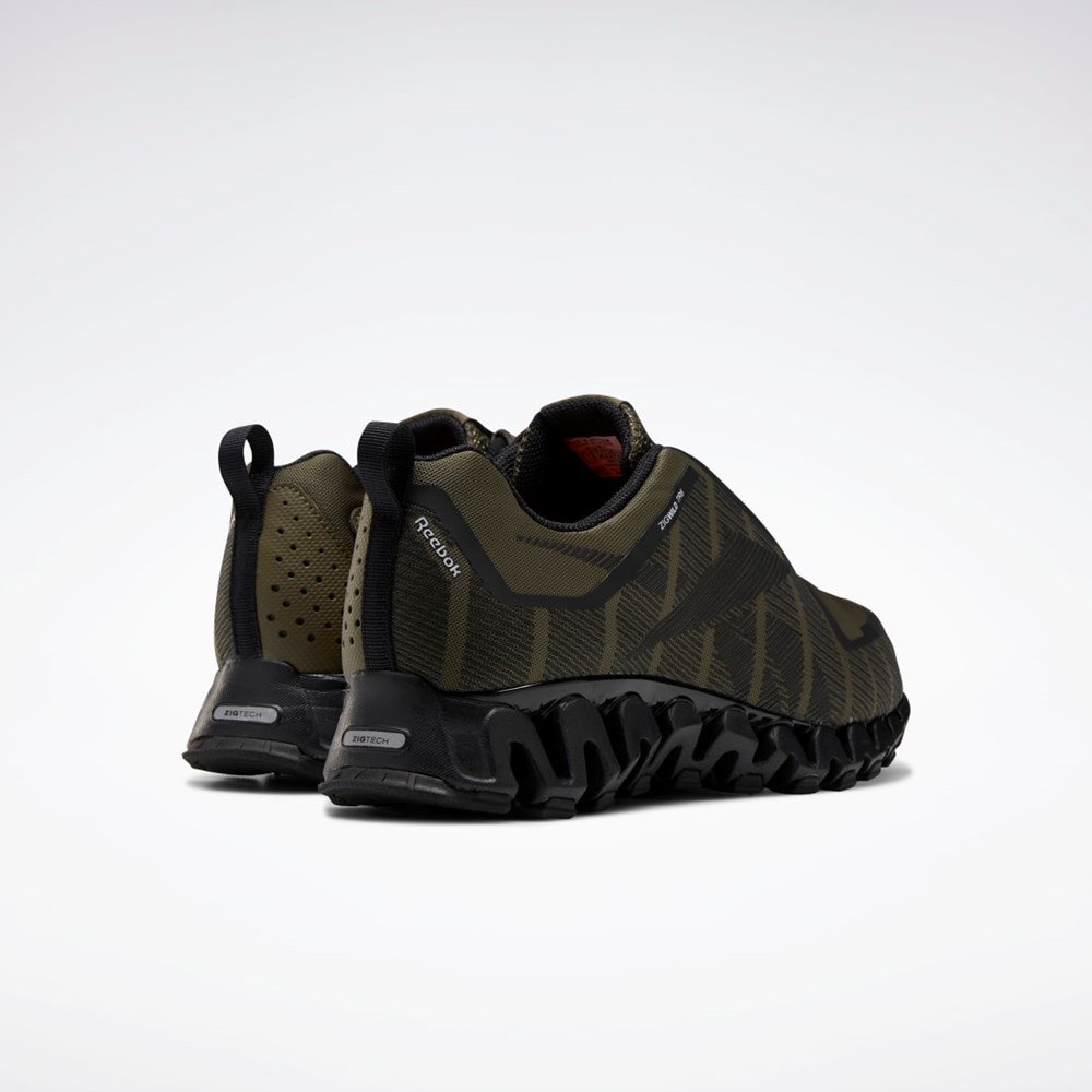 Reebok ZigWild Trail 6 Shoes Verde Negras Blancas | 27WRMUSIH