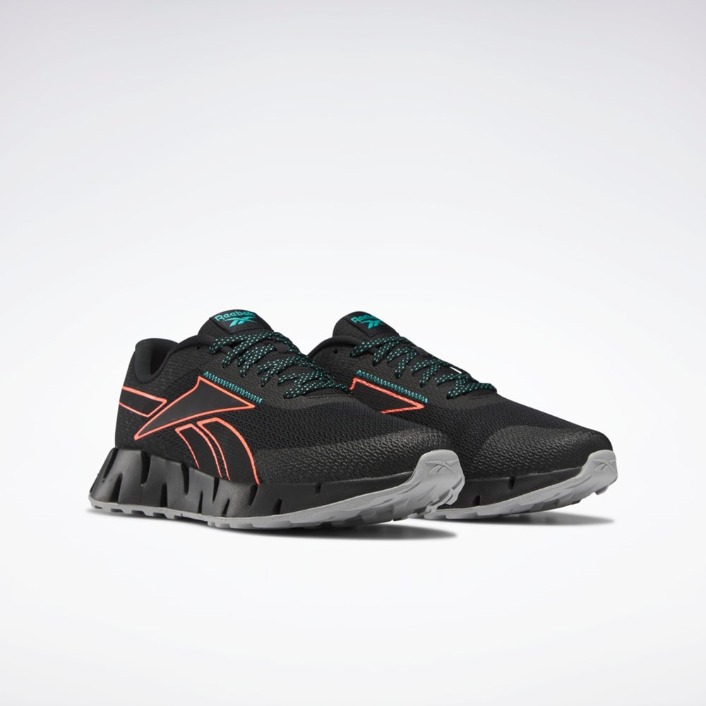 Reebok Zig Dynamica 2 Adventure Shoes Negras Naranjas | 79KNZTBJE