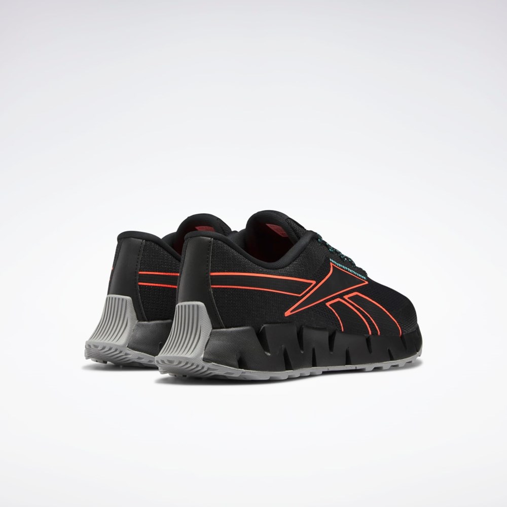 Reebok Zig Dynamica 2 Adventure Shoes Negras Naranjas | 79KNZTBJE