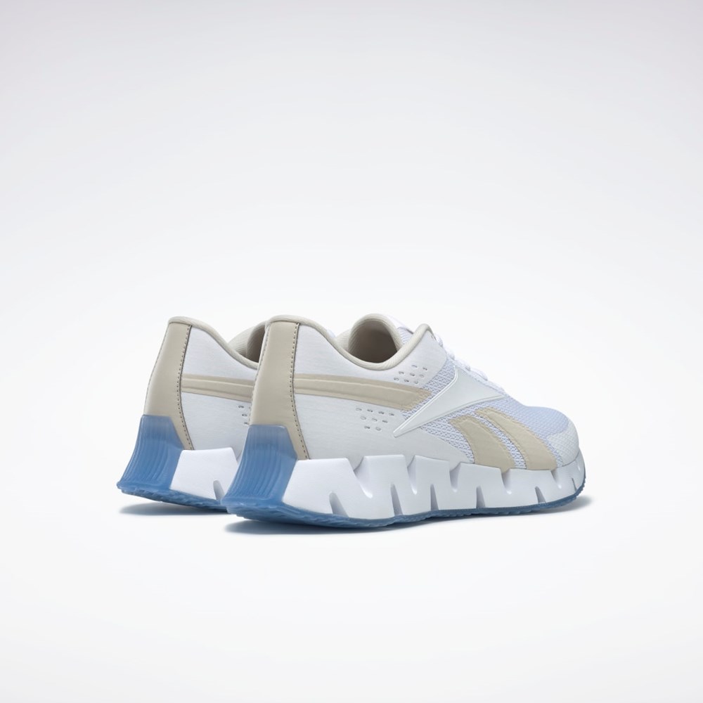 Reebok Zig Dynamica 2 Shoes Blancas Blancas | 18JOAMXSC