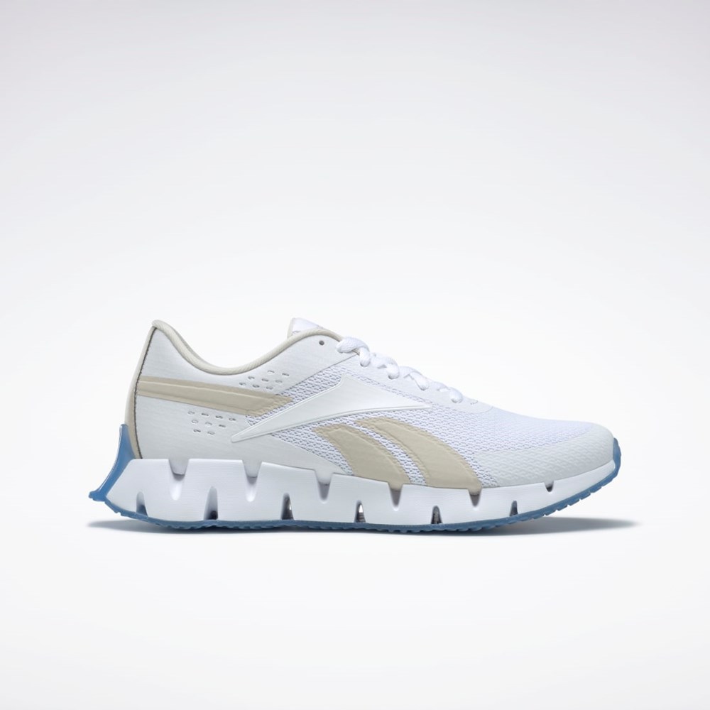 Reebok Zig Dynamica 2 Shoes Blancas Blancas | 18JOAMXSC