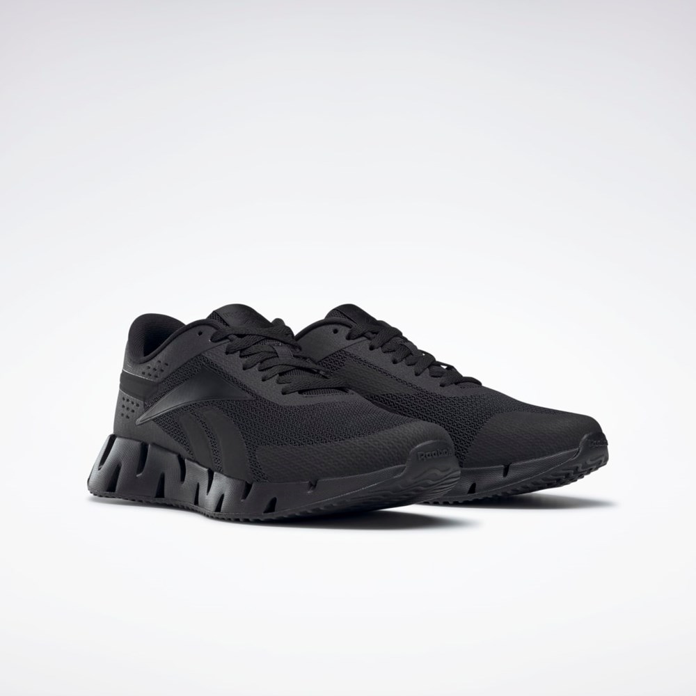 Reebok Zig Dynamica 2 Shoes Negras Negras Negras | 07VZIMTLN