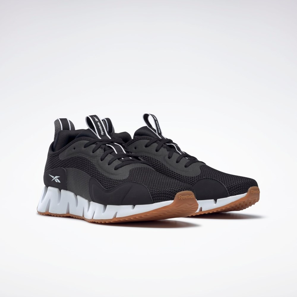 Reebok Zig Dynamica Shoes Negras Blancas | 31XDRMNTB