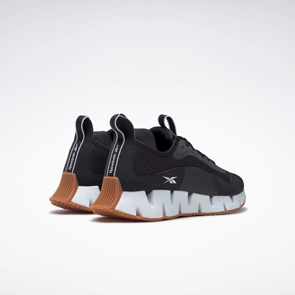 Reebok Zig Dynamica Shoes Negras Blancas | 31XDRMNTB