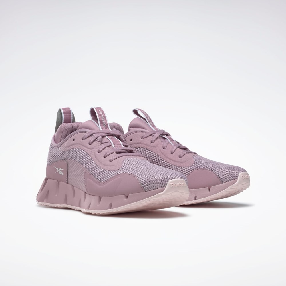 Reebok Zig Dynamica Shoes Rosas | 94OUTXVIL