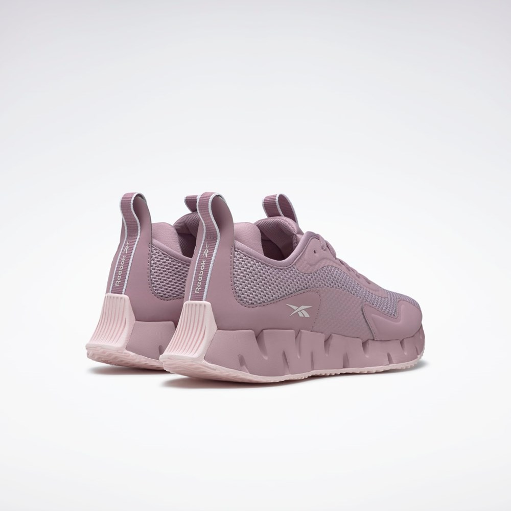 Reebok Zig Dynamica Shoes Rosas | 94OUTXVIL
